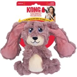 KONG Scrumplez Bunny Dog Toy, Purple, Medium -Kong Sales 797678 PT2. AC SS1800 V1678199202