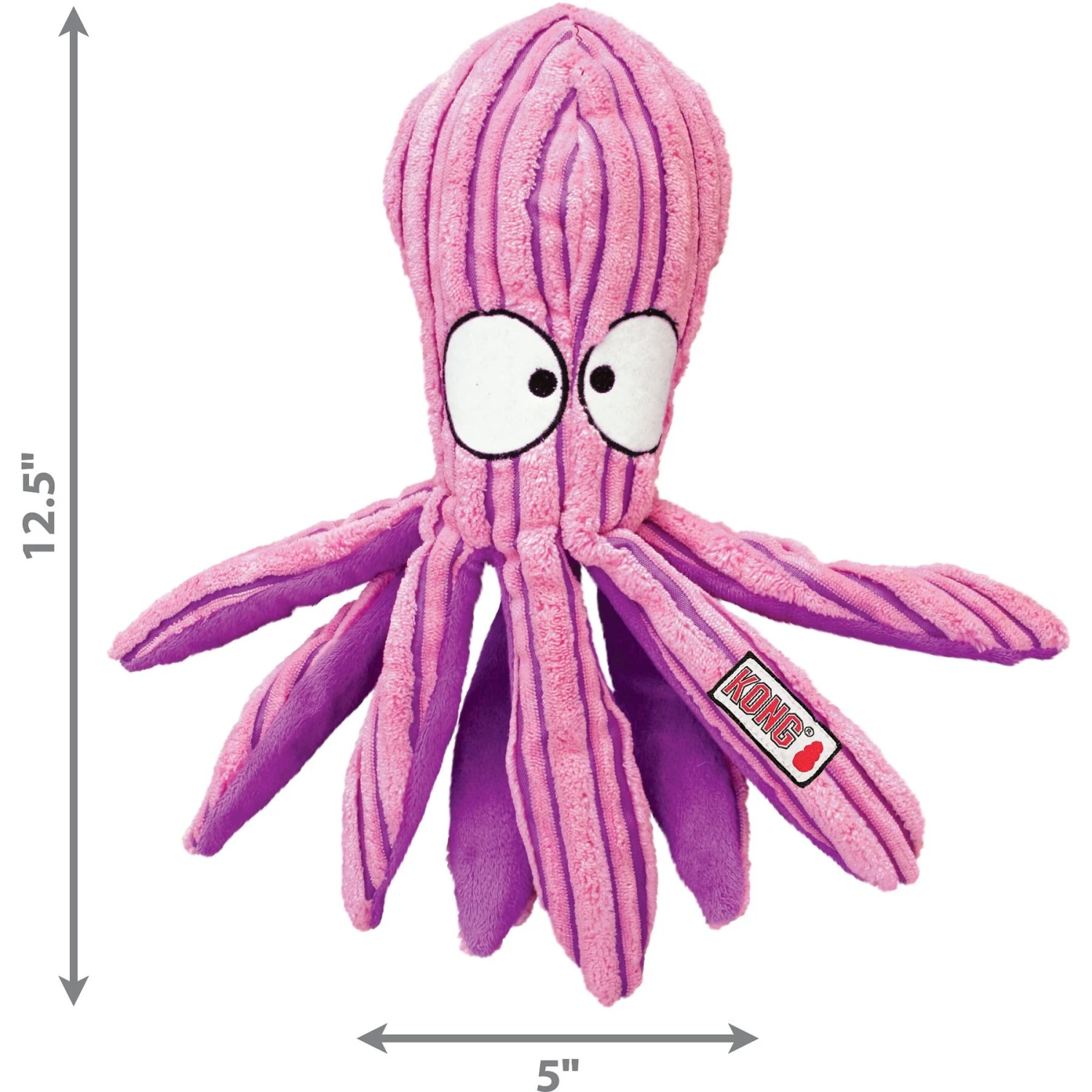 KONG CuteSeas Octopus Dog Toy 2 KONG CuteSeas Octopus Dog Toy - Image 2