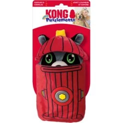 KONG Puzzlements Surprise Fire Hydrant Squeaky Plush Dog Toy -Kong Sales 841598 PT2. AC SS1800 V1682442558