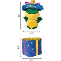 KONG Puzzlements Surprise Present Squeaky Plush Dog Toy 4 KONG Puzzlements Surprise Present Squeaky Plush Dog Toy -Kong Sales 841614 PT1. AC SS1800 V1682442757