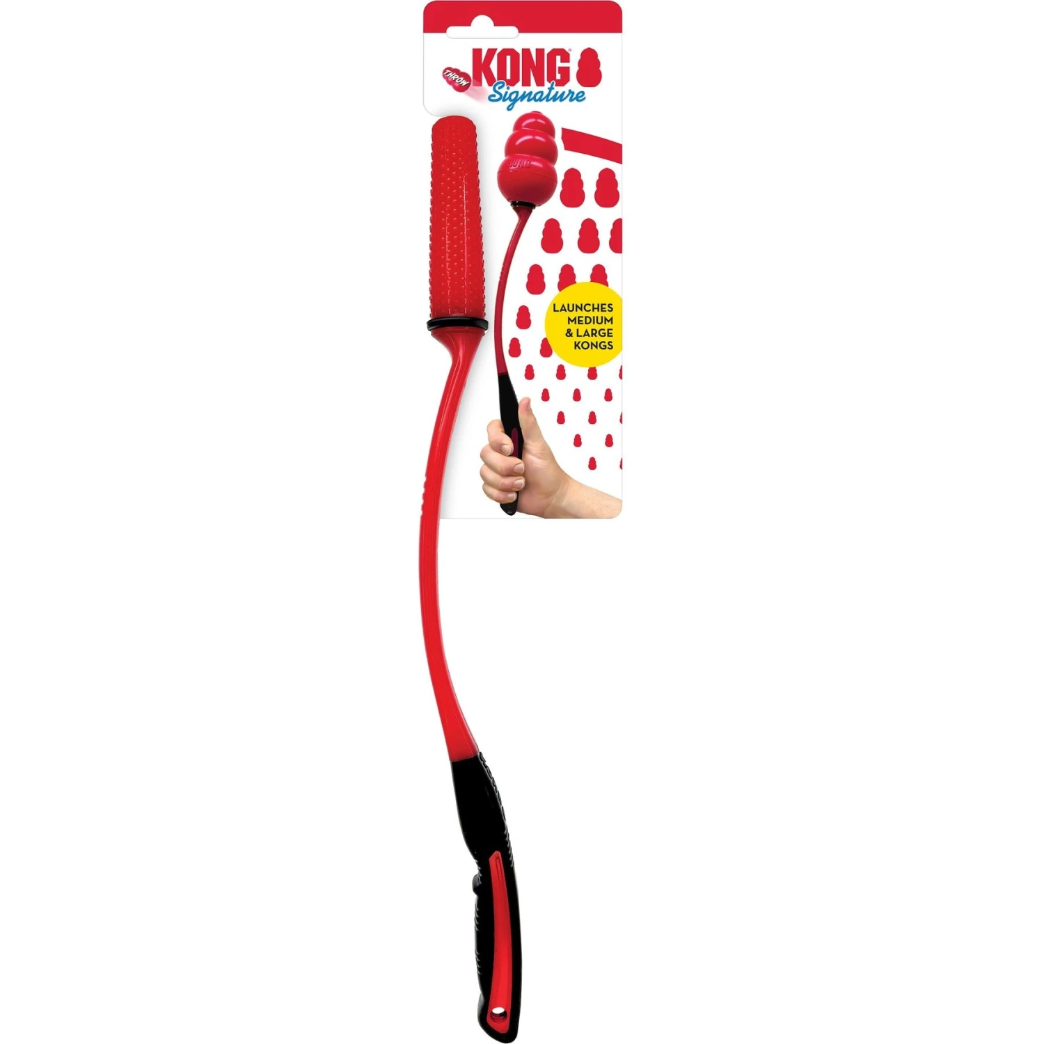 KONG Signature Throw Launcher Dog Toy 3 KONG Signature Throw Launcher Dog Toy - Image 3