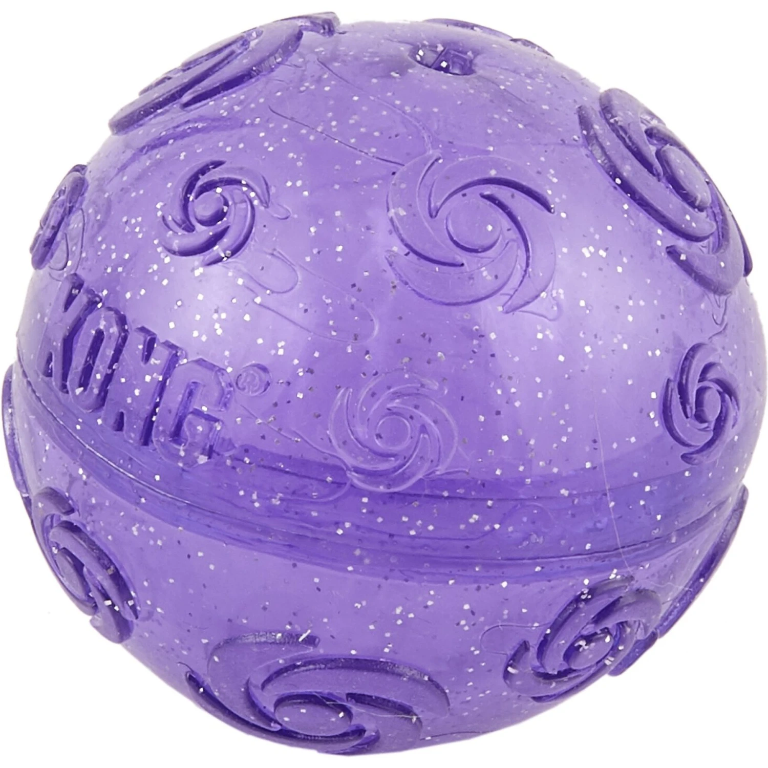 KONG Squeezz Crackle Ball For Dogs, Color Varies 1 KONG Squeezz Crackle Ball For Dogs, Color Varies