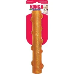 KONG Squeezz Crackle Stick For Dogs, Color Varies -Kong Sales 84470 PT3. AC SS1800 V1603149684