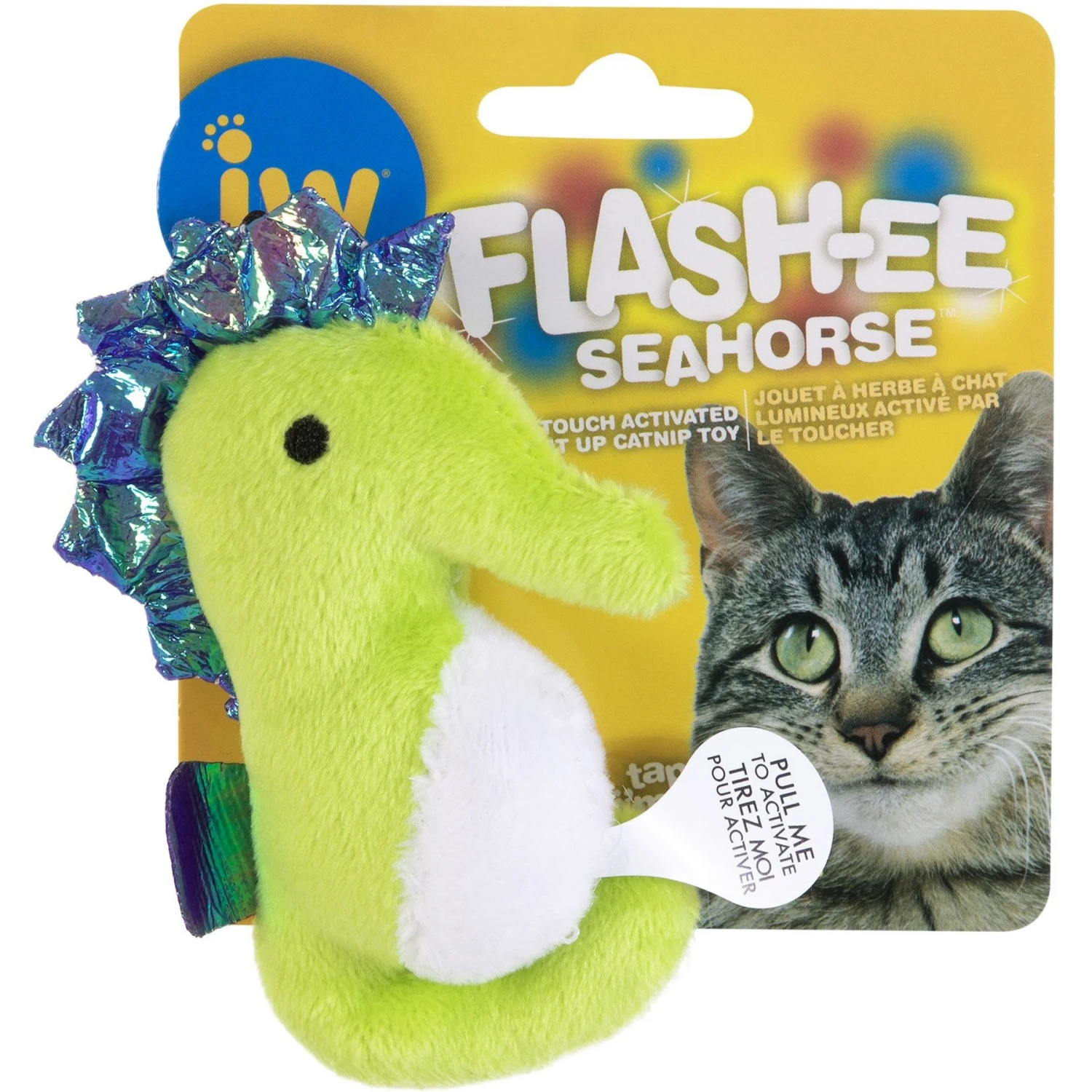 JW Pet Flash-Ee Seahorse Cat Toy 1 JW Pet Flash-Ee Seahorse Cat Toy