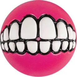 ROGZ By KONG Grinz Treat Ball Dog Toy, Color Varies 9 ROGZ By KONG Grinz Treat Ball Dog Toy, Color Varies -Kong Sales 89019 PT4. AC SS1800 V1493329322