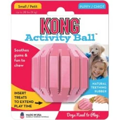 KONG Puppy Activity Ball Dog Toy, Color Varies 15 KONG Puppy Activity Ball Dog Toy, Color Varies -Kong Sales 91191 PT8. AC SS1800 V1534455485