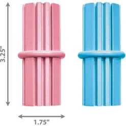 KONG Puppy Teething Stick Dog Toy, Color Varies -Kong Sales 91194 PT2. AC SS1800 V1603133480