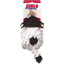 KONG Barnyard Cruncheez Cow Dog Toy -Kong Sales 91203 PT7. AC SS1800 V1605328614