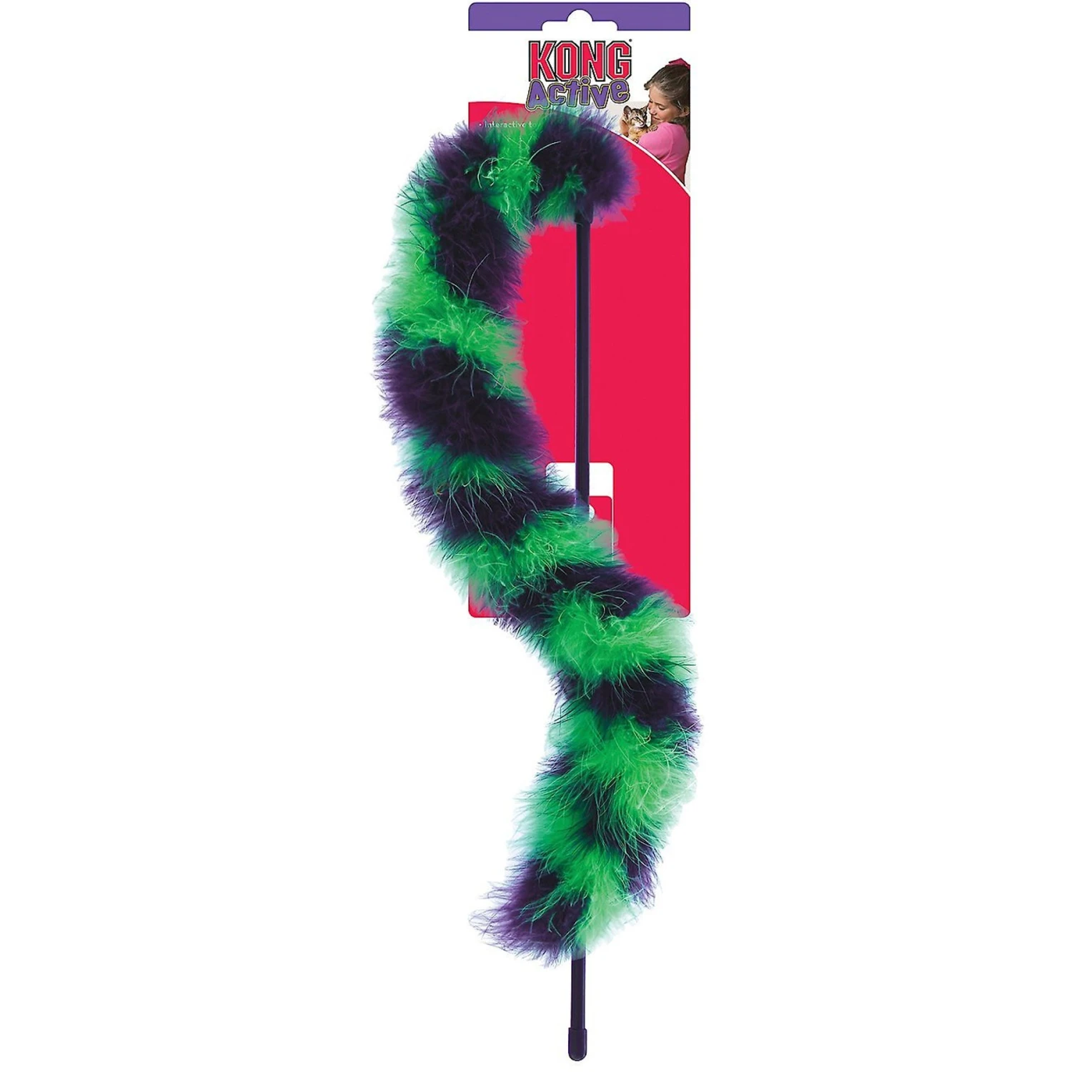 KONG Twisted Boa Teaser Cat Toy, Color Varies 4 KONG Twisted Boa Teaser Cat Toy, Color Varies - Image 4