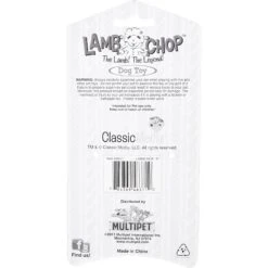 Multipet Lamb Chop Squeaky Plush Dog Toy & KONG Cozie Elmer The Elephant Dog Toy -Kong Sales 916694 PT2. AC SS1800 V1689884629