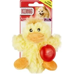 KONG Plush Teddy Bear Dog Toy & KONG Plush Duck Dog Toy -Kong Sales 933414 PT6. AC SS1800 V1692305011