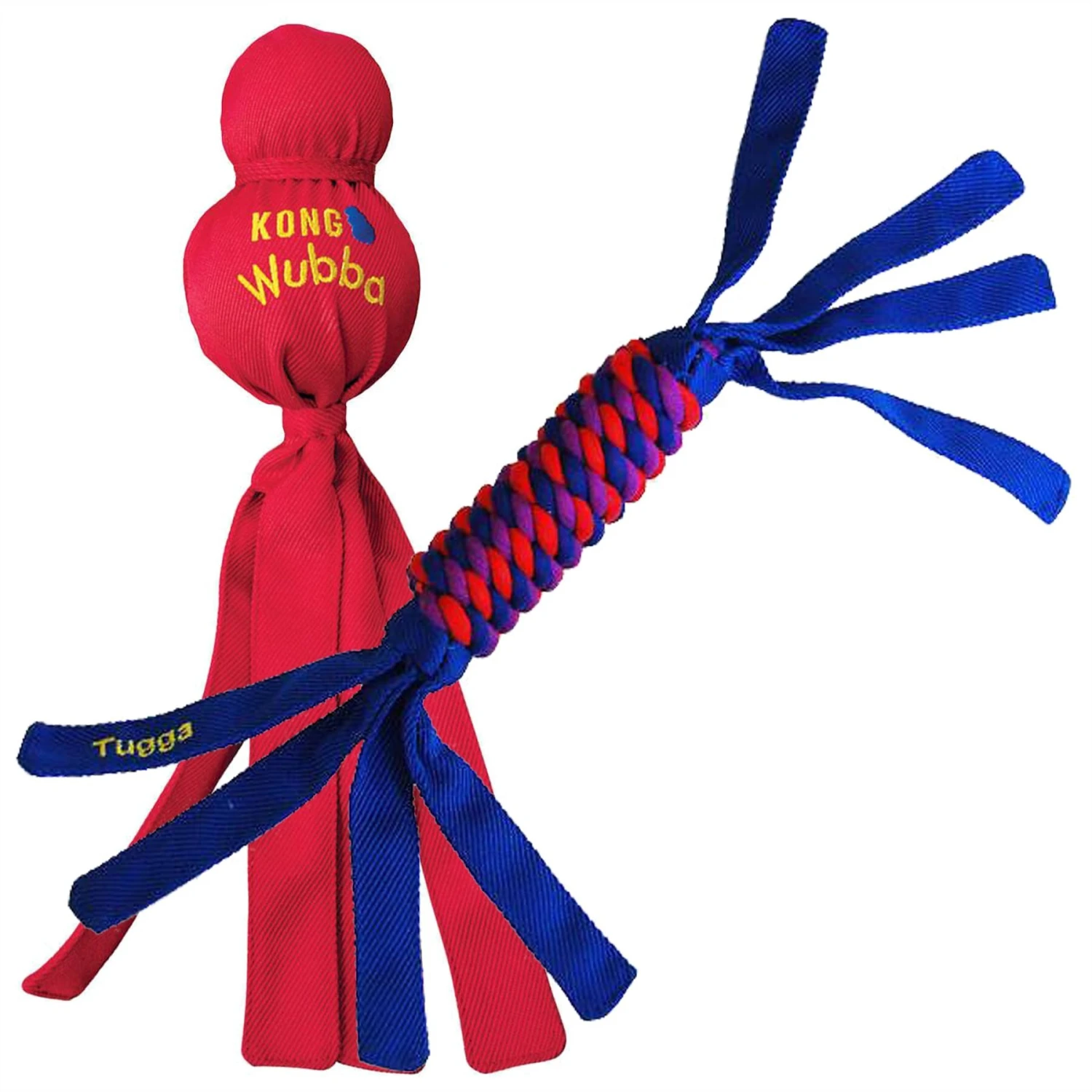 KONG Wubba Classic Dog Toy, Color Varies & KONG Tugga Wubba Dog Toy, Color Varies 1 KONG Wubba Classic Dog Toy, Color Varies & KONG Tugga Wubba Dog Toy, Color Varies