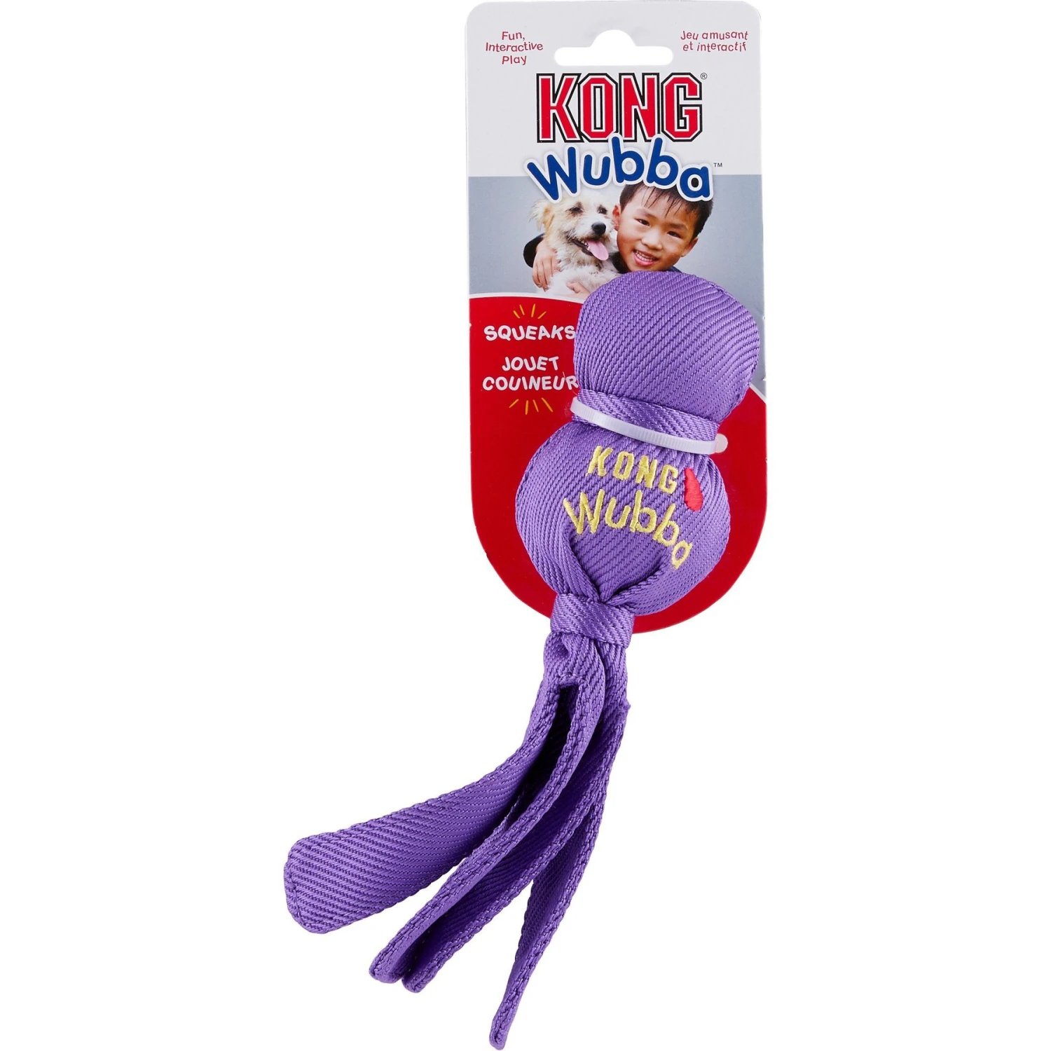 KONG Wubba Classic Dog Toy, Color Varies & KONG Tugga Wubba Dog Toy, Color Varies 3 KONG Wubba Classic Dog Toy, Color Varies & KONG Tugga Wubba Dog Toy, Color Varies - Image 3